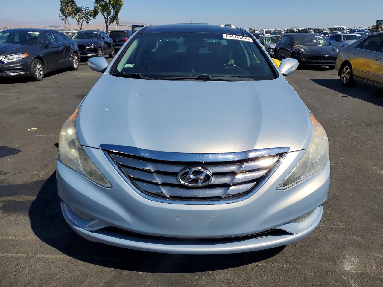 2013 Hyundai Sonata Limited Blue vin: 5NPEC4AC7DH613643
