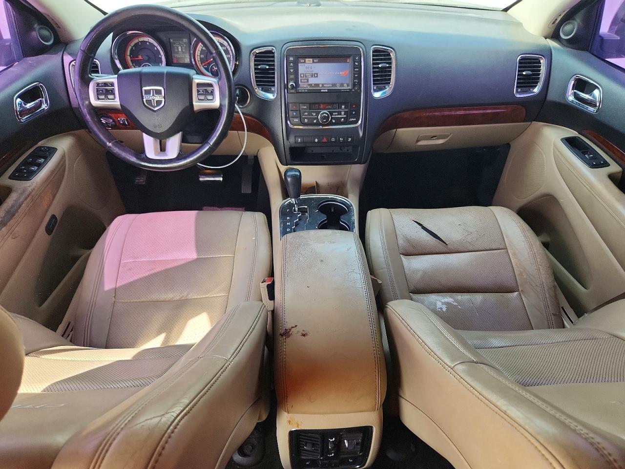 2013 Dodge Durango Citadel Черный vin: 1C4RDHEGXDC690781