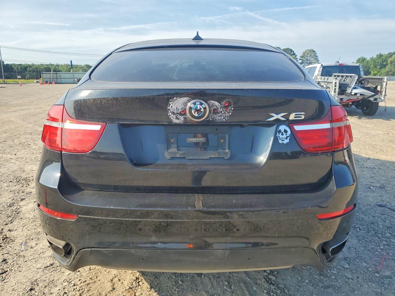 2014 Bmw X6 Xdrive50i Black vin: 5UXFG8C52EL593120