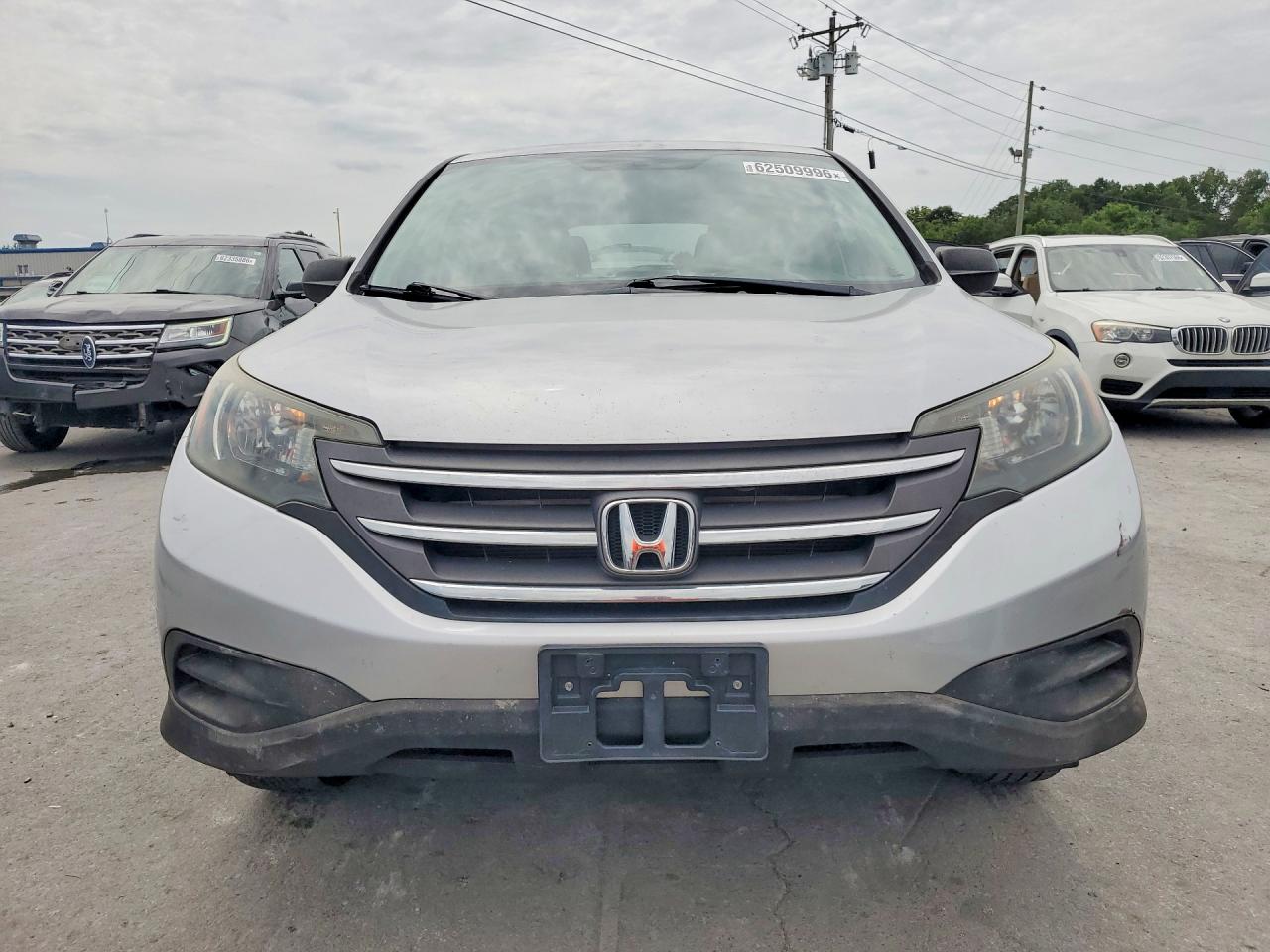 2014 Honda Cr-v Lx Silver vin: 2HKRM4H31EH681104