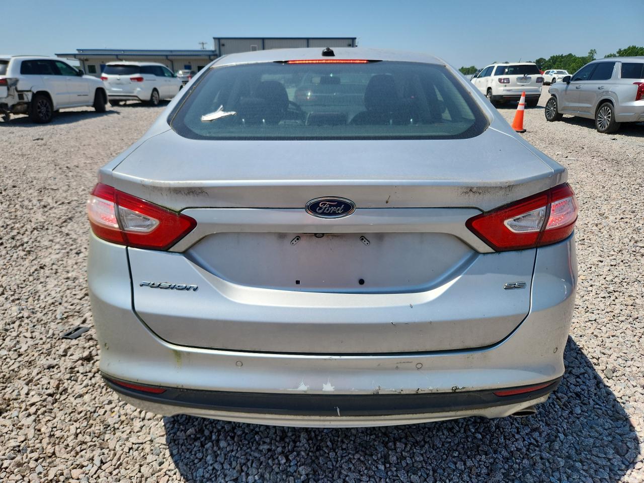 2015 Ford Fusion Se Silver vin: 1FA6P0H71F5102674