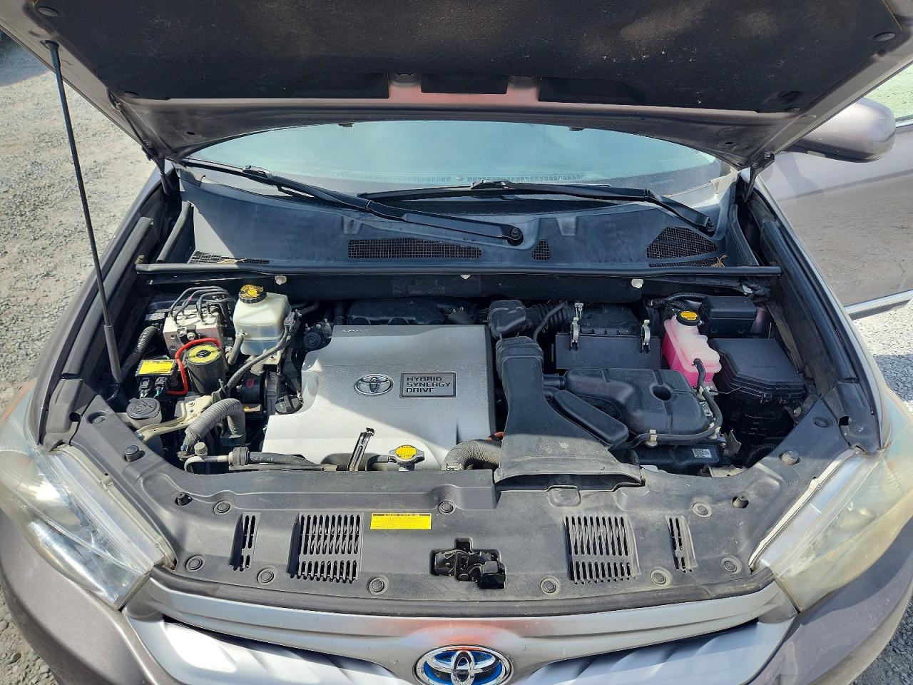 2012 Toyota Highlander Hybrid Limited Gray vin: JTEDC3EH8C2008019
