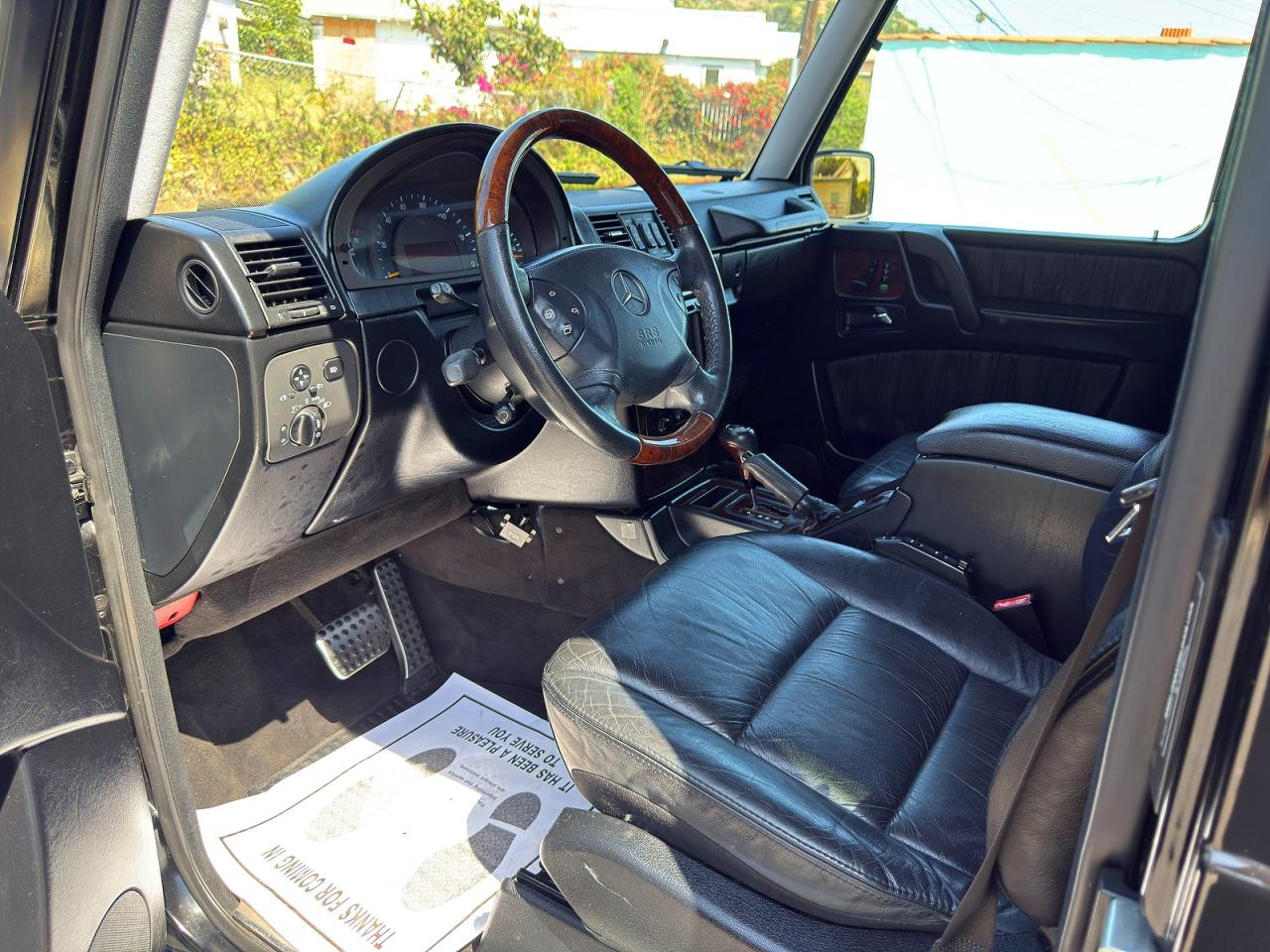 2005 Mercedes-benz G 500 Black vin: WDCYR49EX5X156540