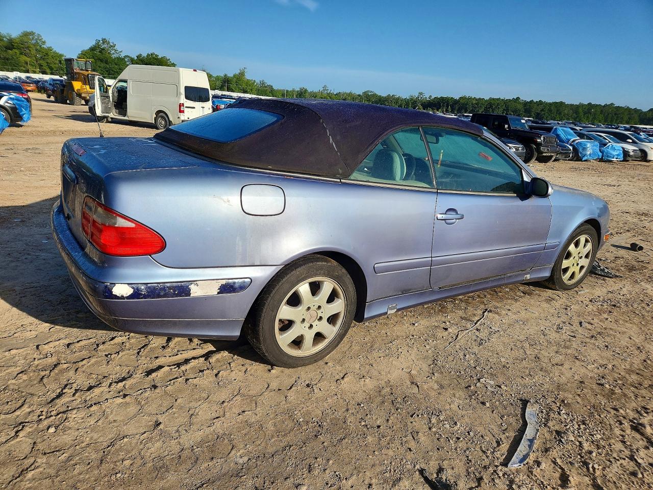 2001 Mercedes-benz Clk 320 Blue vin: WDBLK65G21T060473