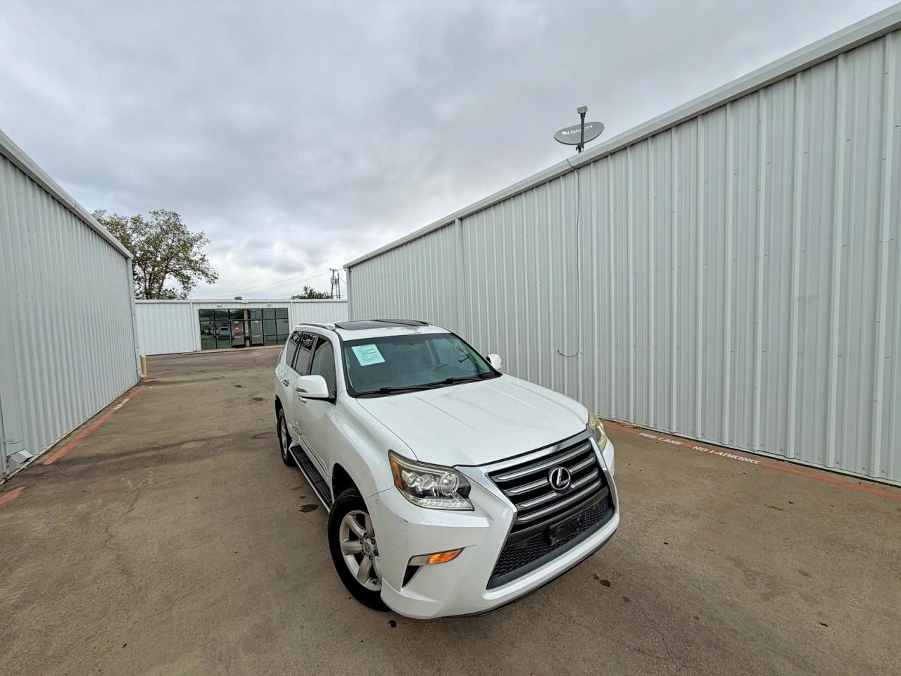 2014 Lexus Gx 460 White vin: JTJBM7FX4E5076421