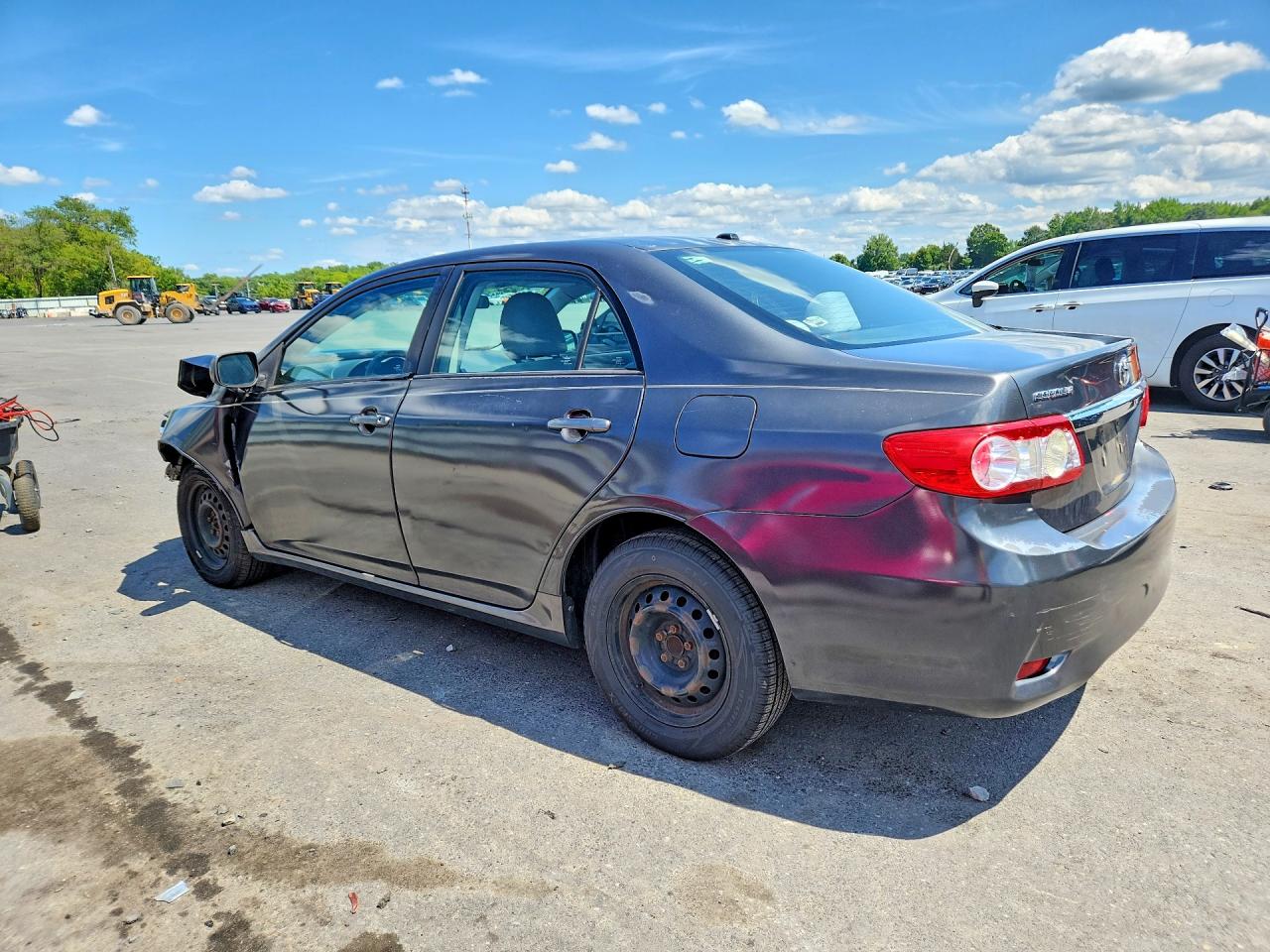 2011 Toyota Corolla Le Gray vin: 2T1BU4EE6BC742596