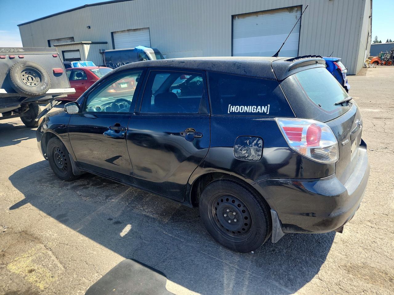 2005 Toyota Matrix Base Black vin: 2T1KR32E45C474250