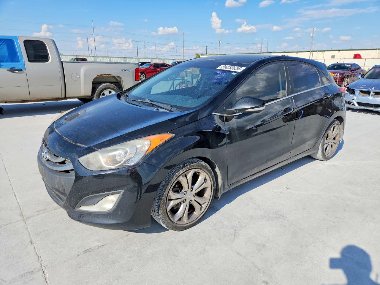 2014 Hyundai Elantra Gt Base Black vin: KMHD35LH1EU230228