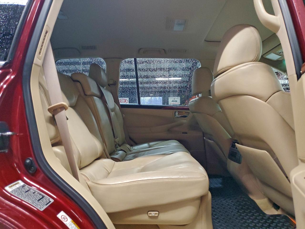 2008 Lexus Lx 570 Burgundy vin: JTJHY00W184018010