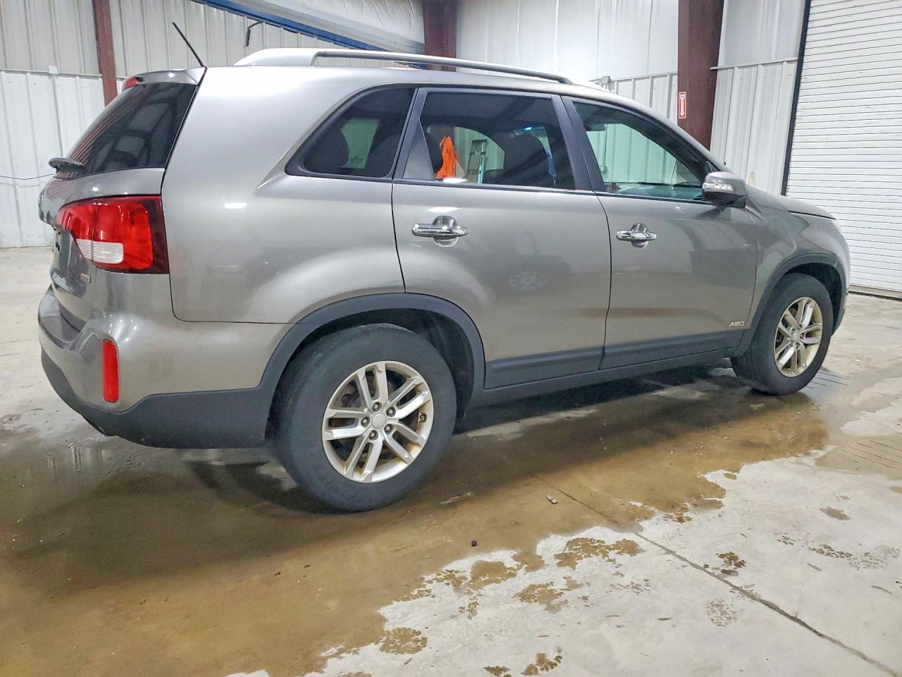 2014 Kia Sorento Lx Серебряный vin: 5XYKTCA6XEG523127
