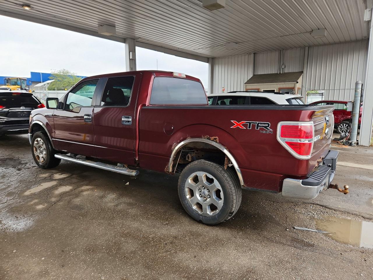2010 Ford F150 Supercrew Maroon vin: 1FTFW1EV7AFC12380