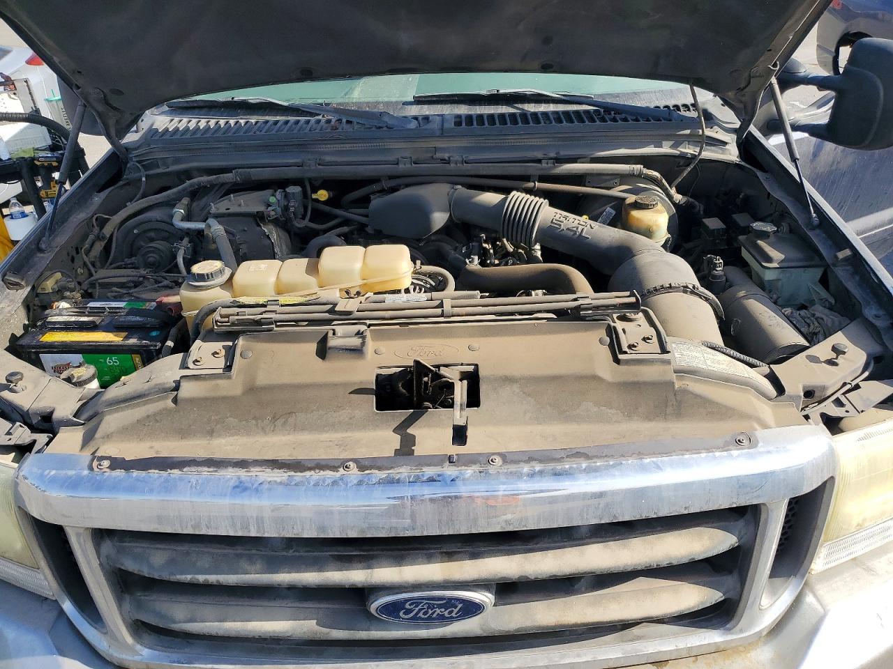 2002 Ford F250 Super Duty Blue vin: 1FTNX21L52EA85056