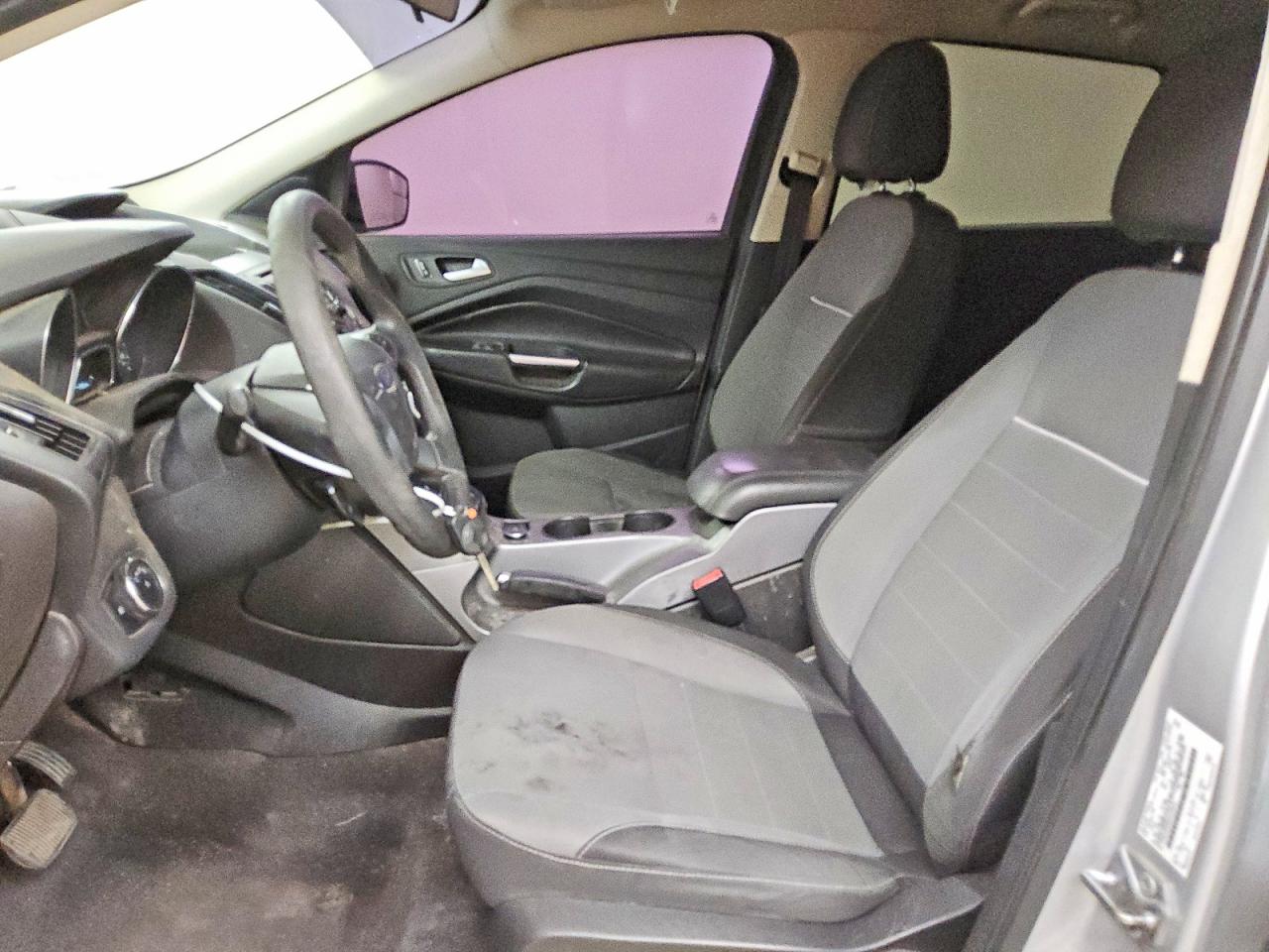 2014 Ford Escape Se Silver vin: 1FMCU9G9XEUC09574