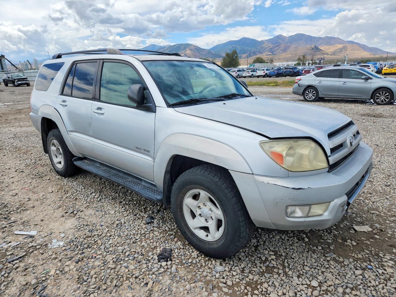 2003 Toyota 4runner Sr5 Silver vin: JTEBT14R430027734