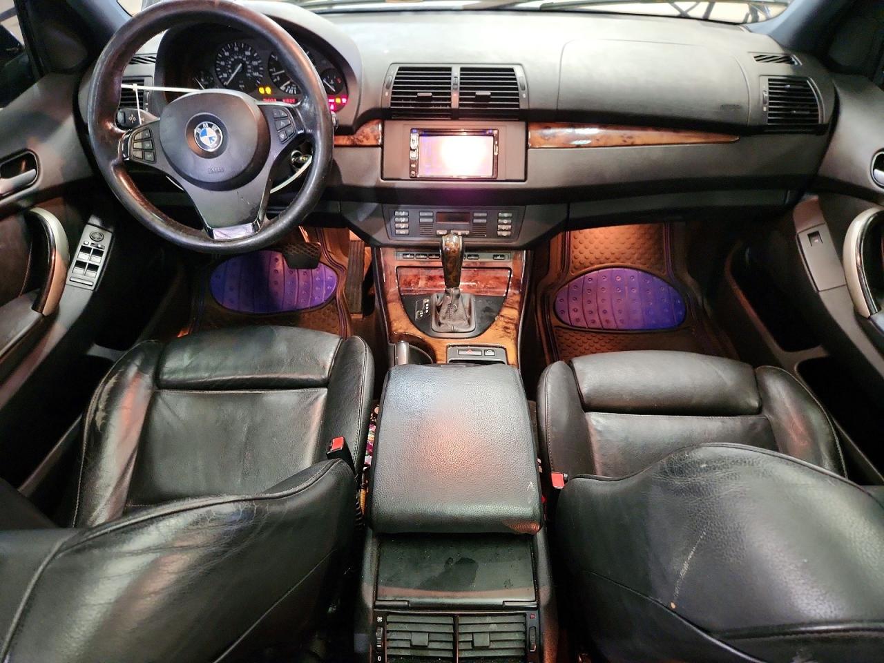 2005 Bmw X5 4.4i Black vin: 5UXFB535X5LV18839