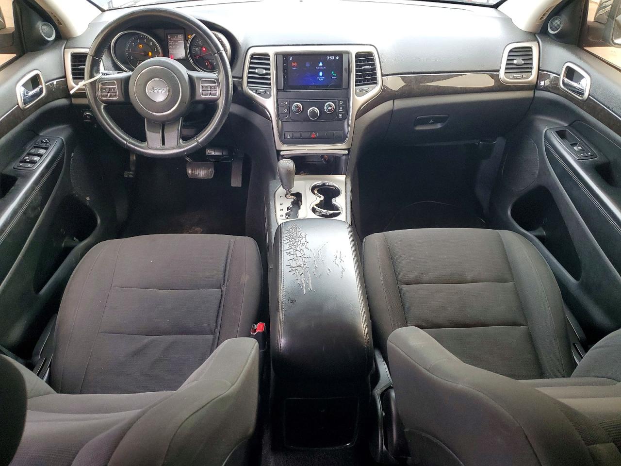 2013 Jeep Grand Cherokee Laredo Black vin: 1C4RJFAG4DC583535