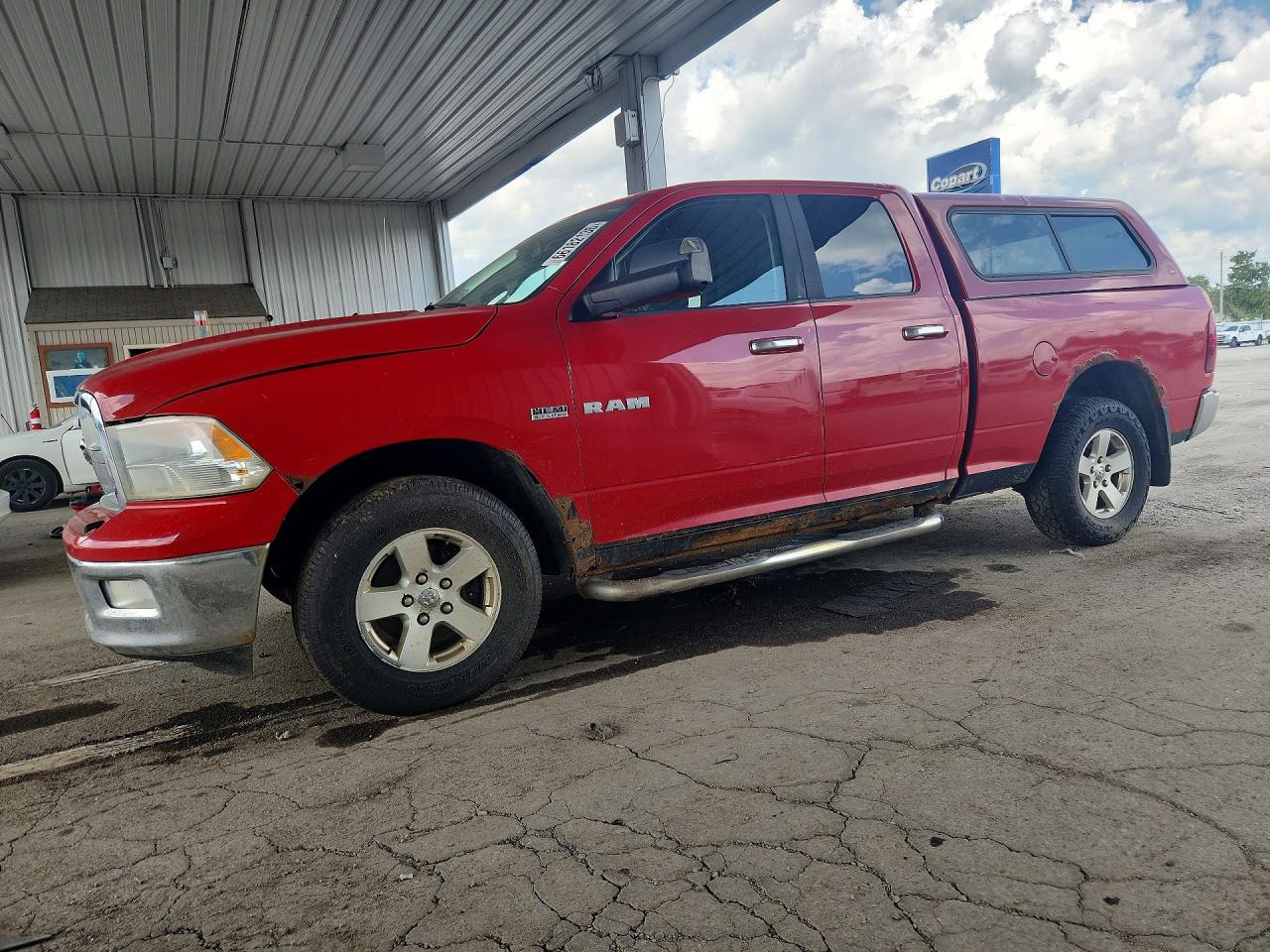 2010 Dodge Ram 1500 Red vin: 1D7RV1GTXAS224290