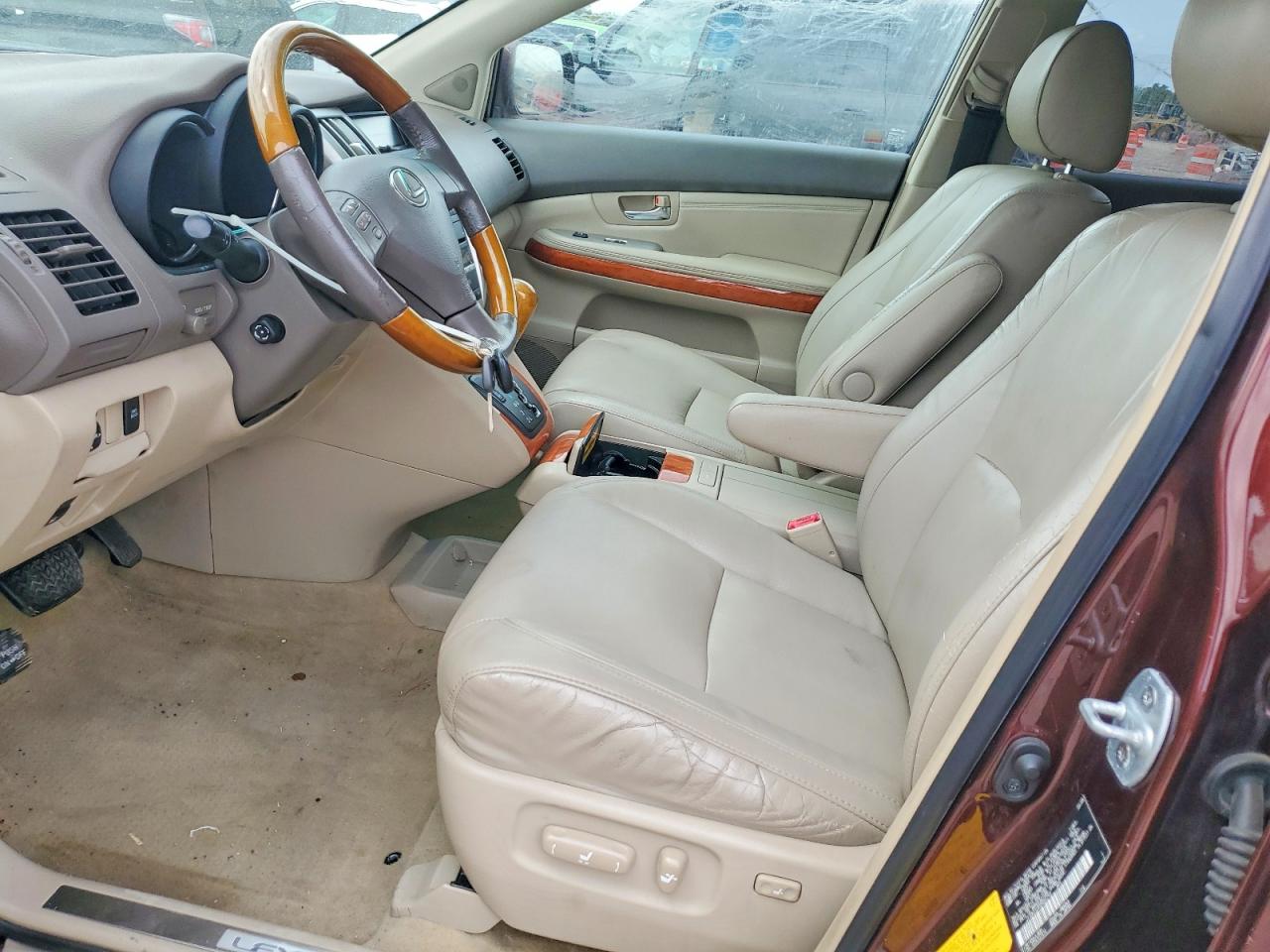 2009 Lexus Rx 350 Maroon vin: JTJGK31UX99852793