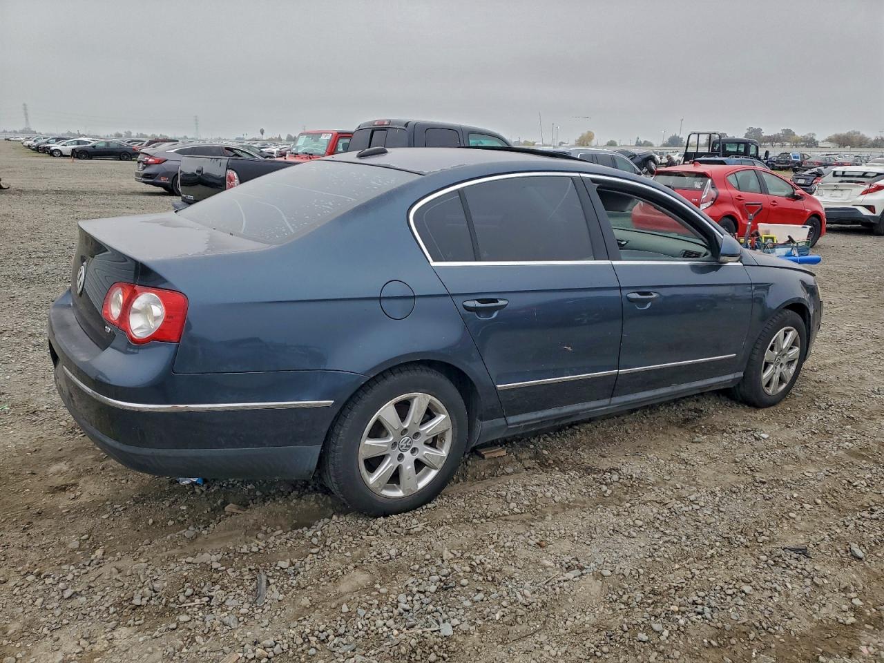 2006 Volkswagen Passat 2.0t Синий vin: WVWAK73C66P062337