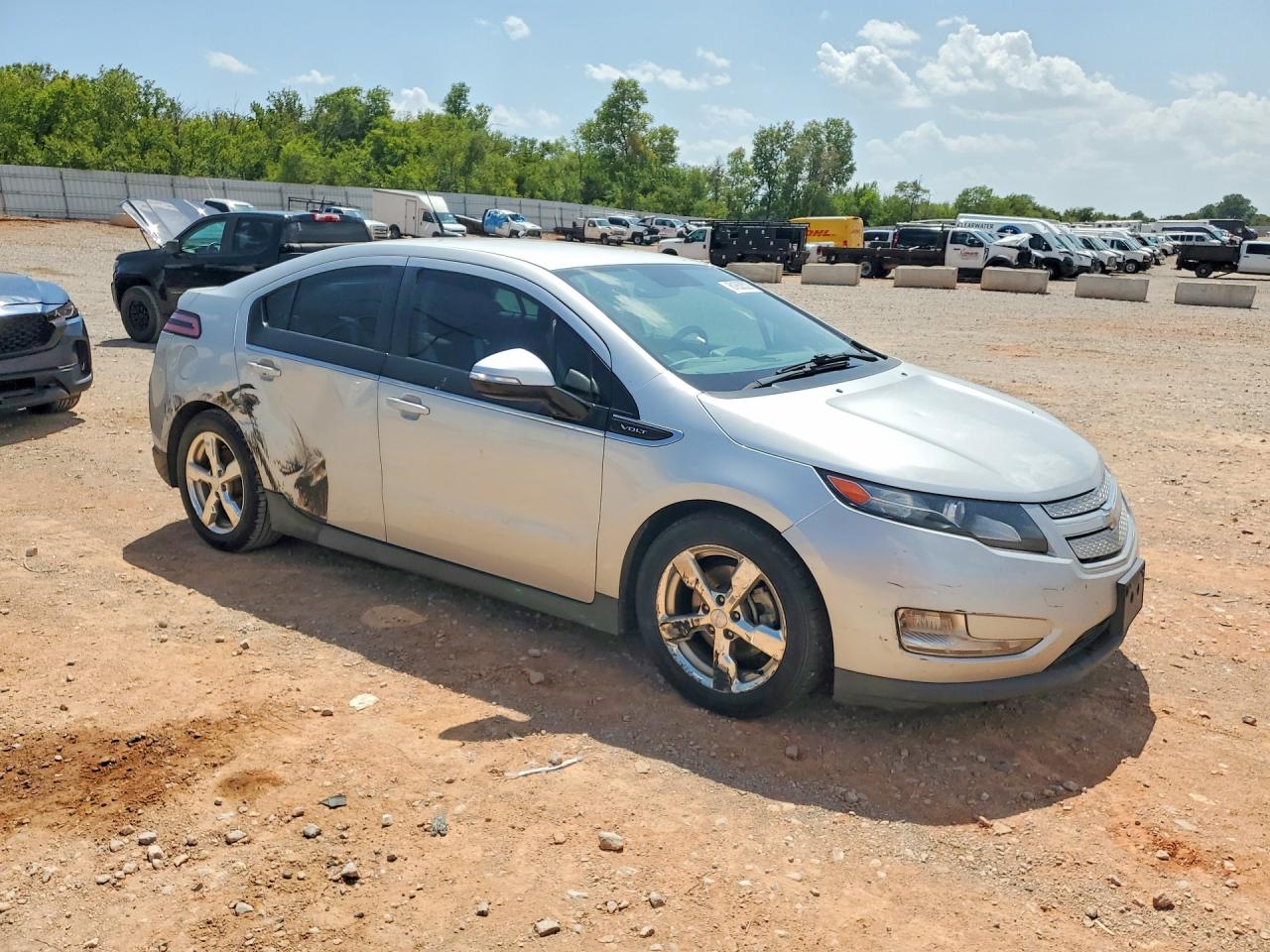 2013 Chevrolet Volt Silver vin: 1G1RD6E49DU145183