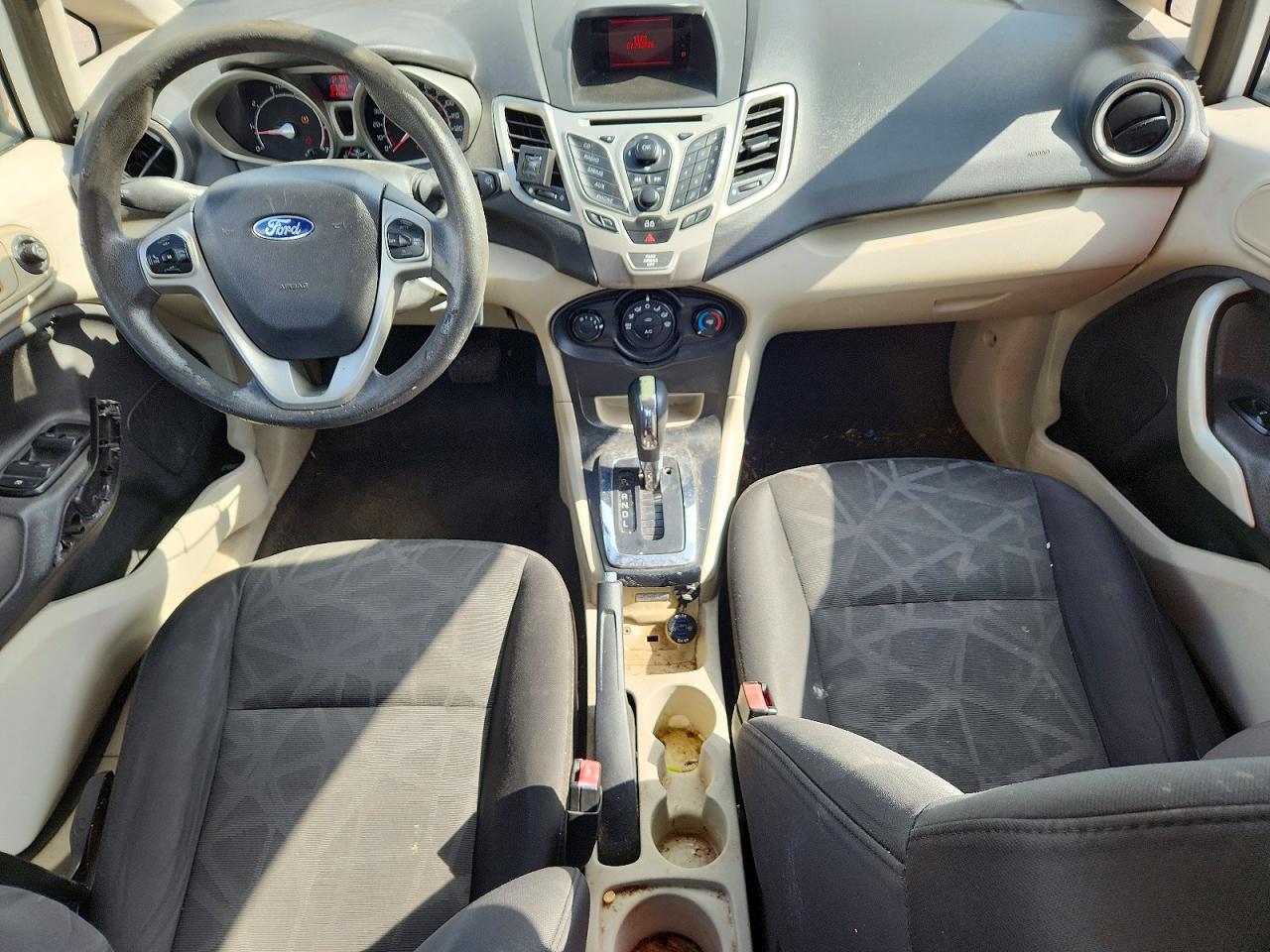 2013 Ford Fiesta Se White vin: 3FADP4BJ8DM223552