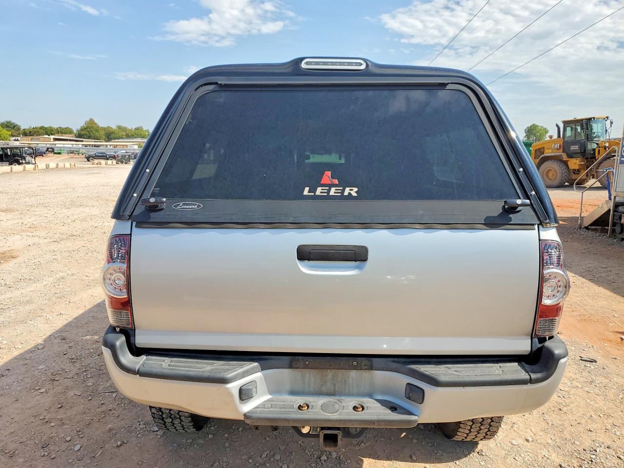 2009 Toyota Tacoma Double Cab Long Bed Silver vin: 5TEMU52N89Z600998