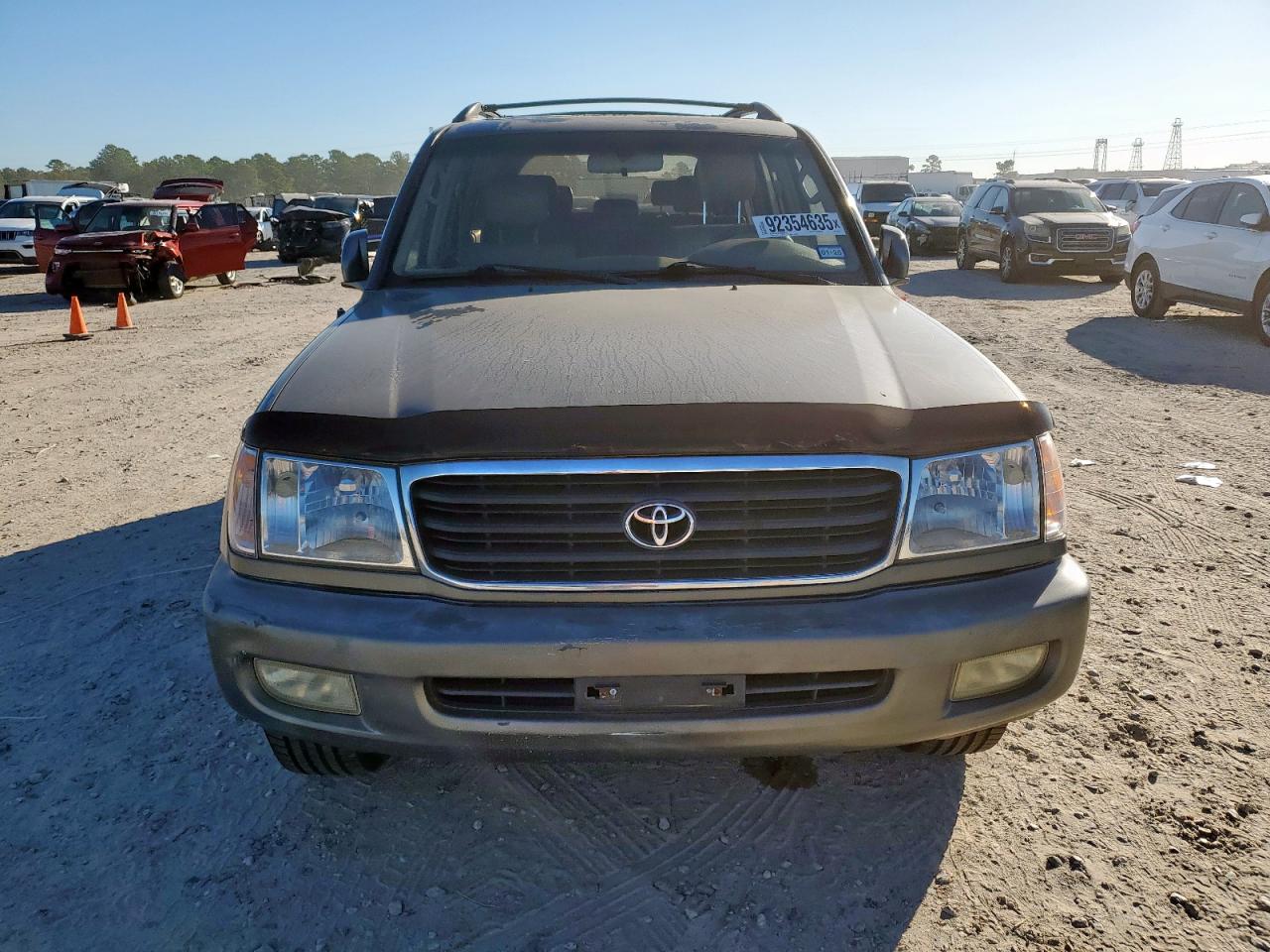 1999 Toyota Land Cruiser Gray vin: JT3HT05J8X0041664