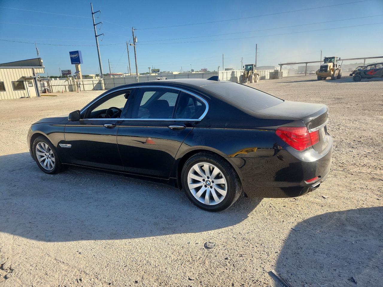 2010 Bmw 750 I Xdrive Black vin: WBAKC6C54AC393699