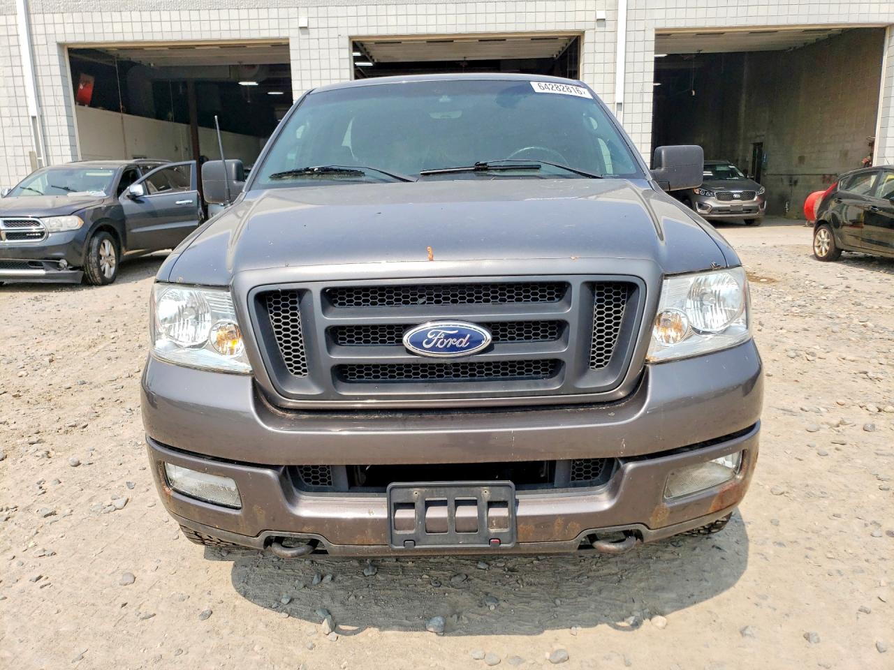 2004 Ford F150 Gray vin: 1FTRF14524NC59793
