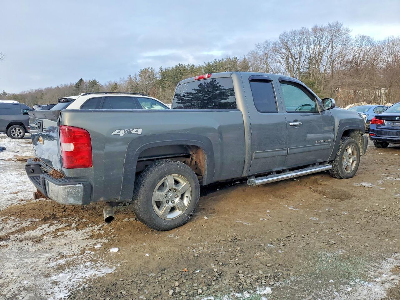 2011 Chevrolet Silverado K1500 Ltz Зеленый vin: 1GCRKTE3XBZ142408