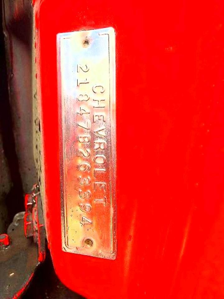 1962 Chevrolet Impala Red vin: 21847B263394