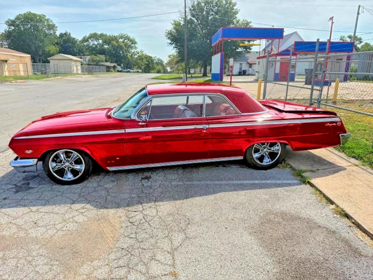 1962 Chevrolet Impala Red vin: 21847B263394