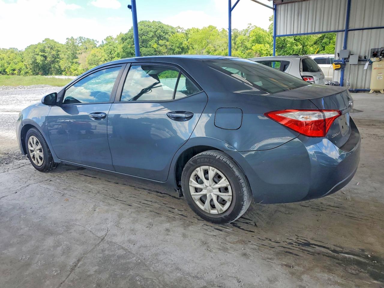 2015 Toyota Corolla L Gray vin: 2T1BURHE9FC417035