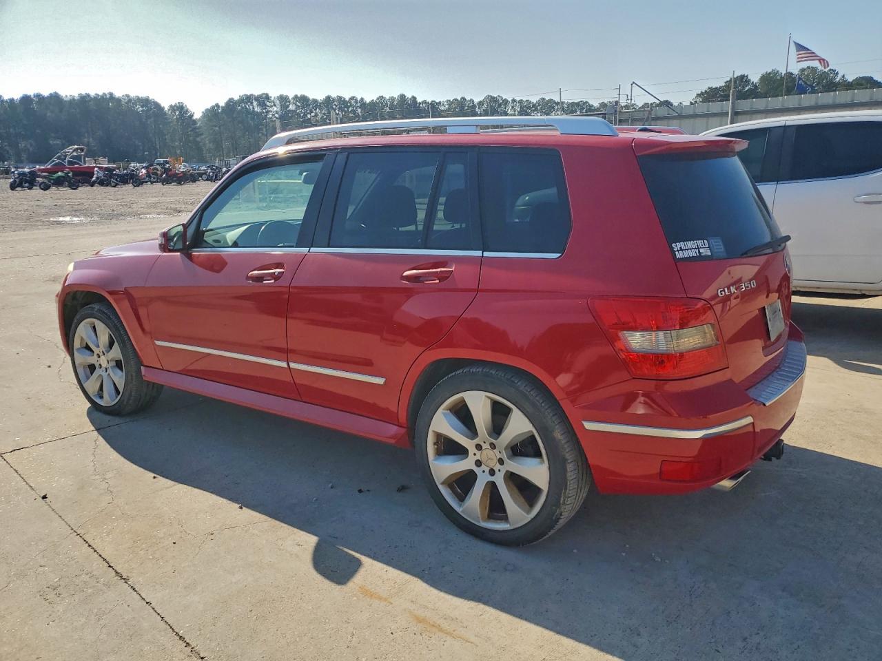 2010 Mercedes-benz Glk 350 4matic Red vin: WDCGG8HB0AF282941