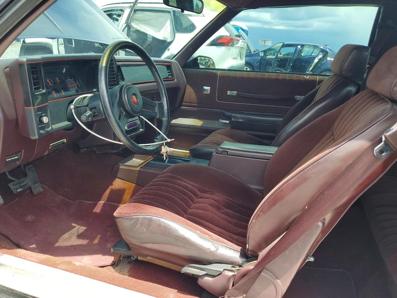 1987 Chevrolet Monte Carlo Black vin: 1G1GZ11G6HR111660