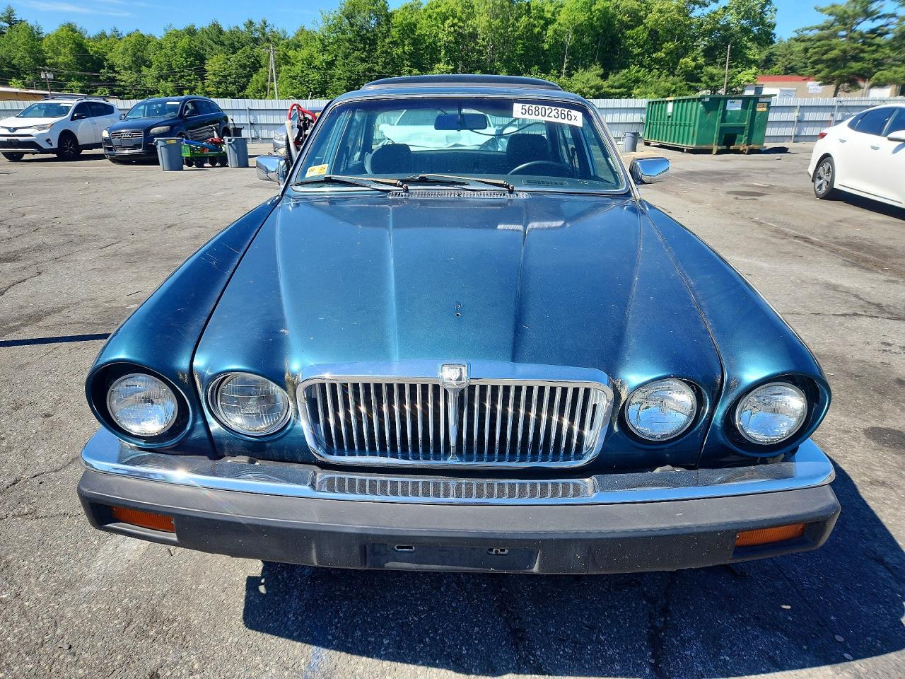 1985 Jaguar Xj6 Green vin: SAJAV1347FC411771