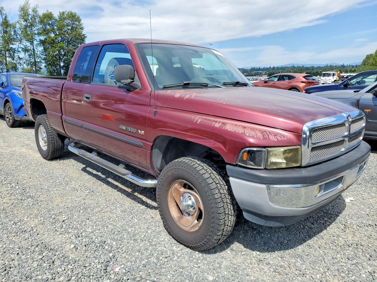 2001 Dodge Ram 1500 Темно-бордовый vin: 3B7HF13Z41G173129
