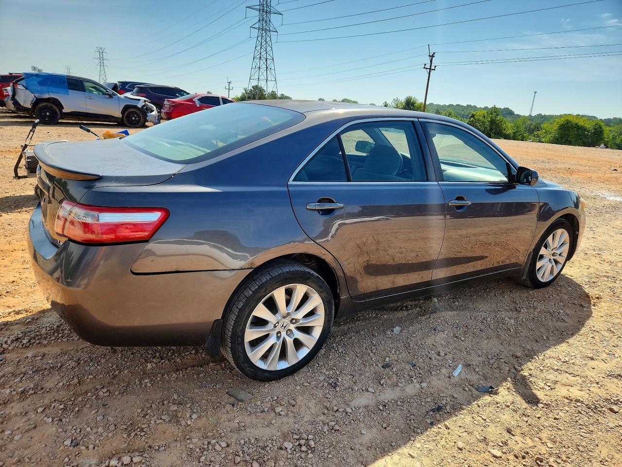 2007 Toyota Camry Le V6 Gray vin: JTNBK46K073021518