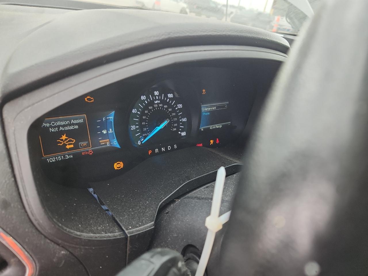 2022 Ford Edge Titanium Gray vin: 2FMPK4K93NBA32891 Damage: Warning Light - Engine, On, Unacceptable