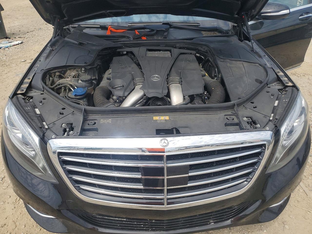 2015 Mercedes-benz S 550 4matic Black vin: WDDUG8FBXFA151988
