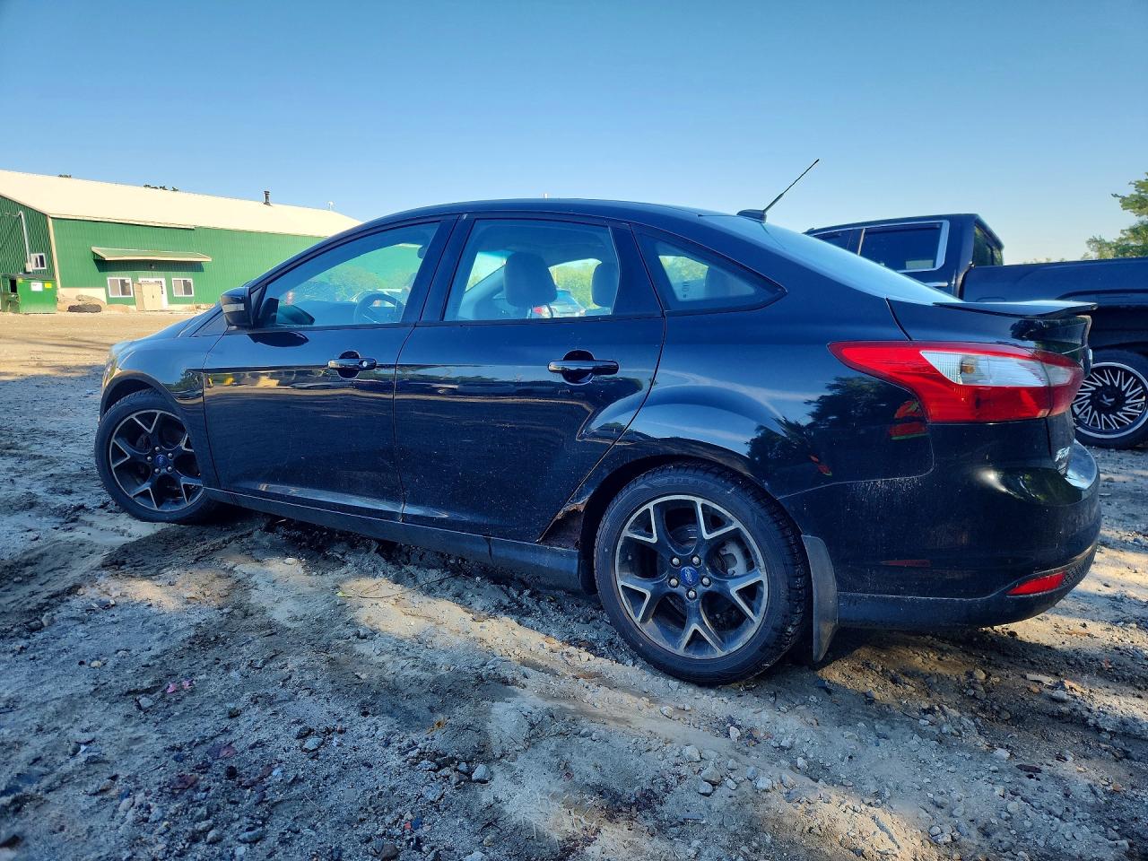2012 Ford Focus Se Black vin: 1FAHP3F2XCL213135