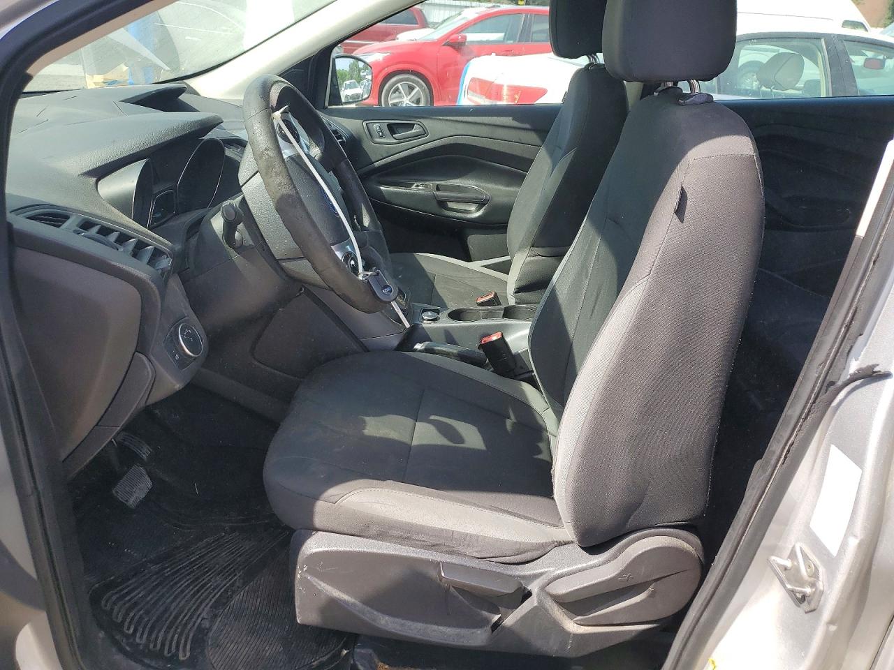2016 Ford Escape S Silver vin: 1FMCU0F79GUB67445