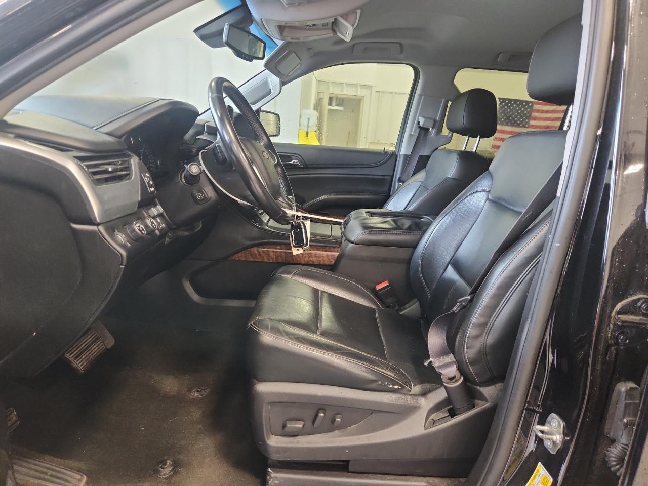 2015 Chevrolet Suburban K1500 Ltz Black vin: 1GNSKKKC6FR688605