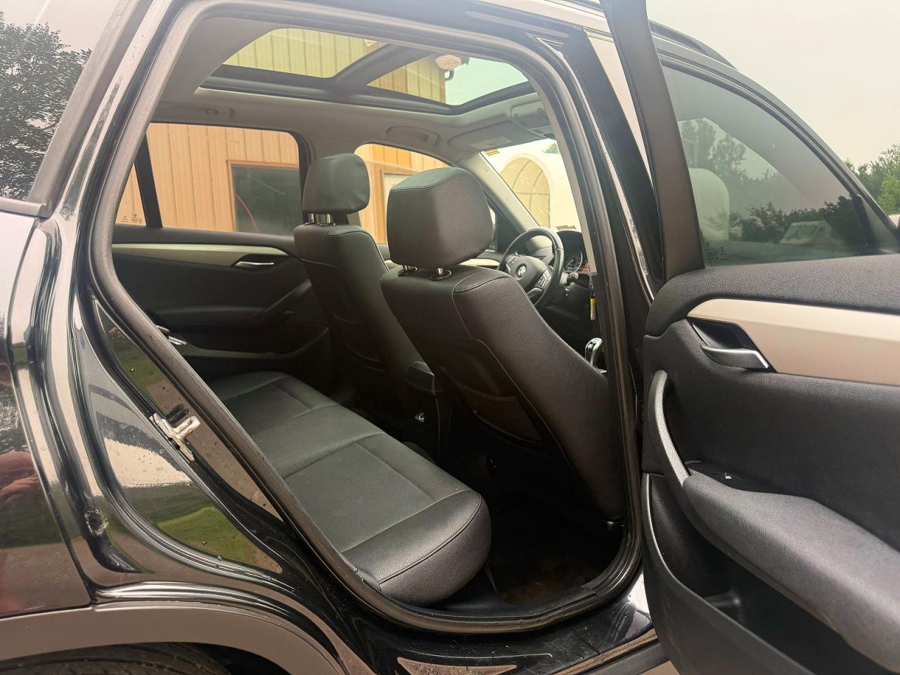 2014 Bmw X1 Xdrive28i Black vin: WBAVL1C57EVY21727