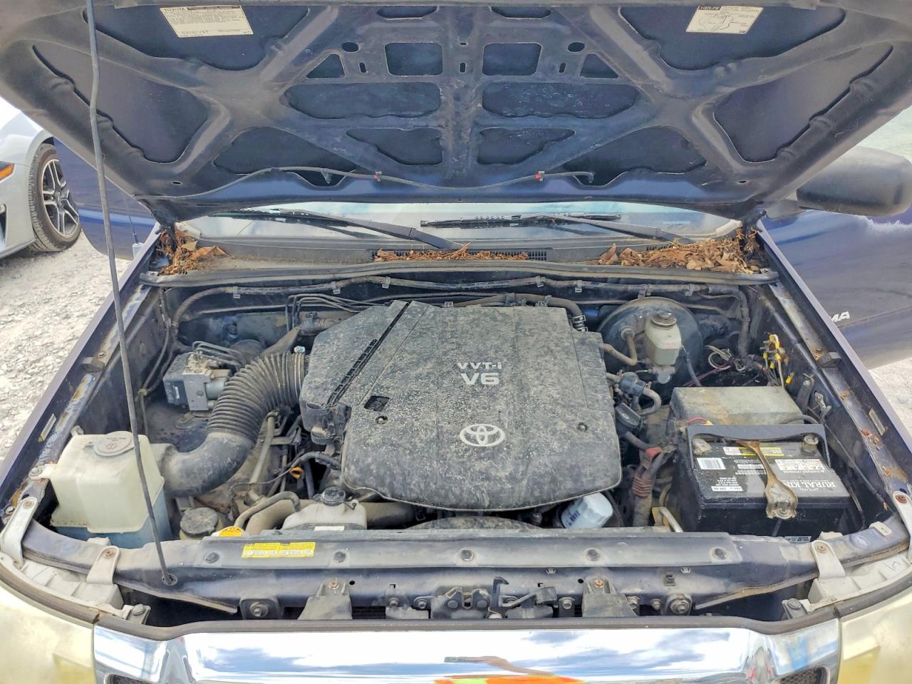2007 Toyota Tacoma Double Cab Prerunner Blue vin: 3TMJU62N67M033175