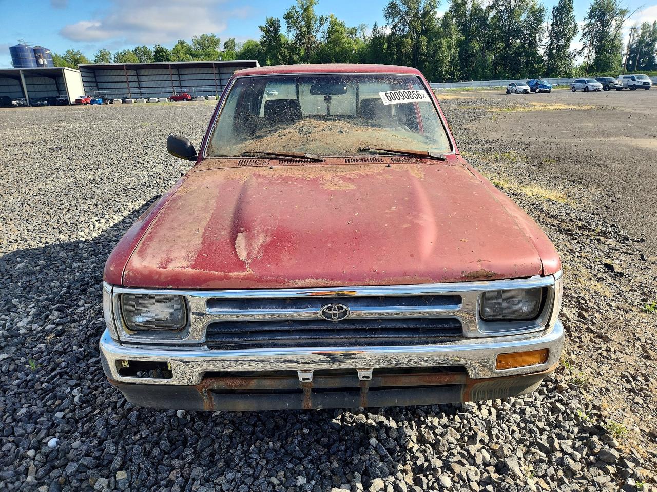 1992 Toyota Pickup Burgundy vin: JT4RN93PXN5049349