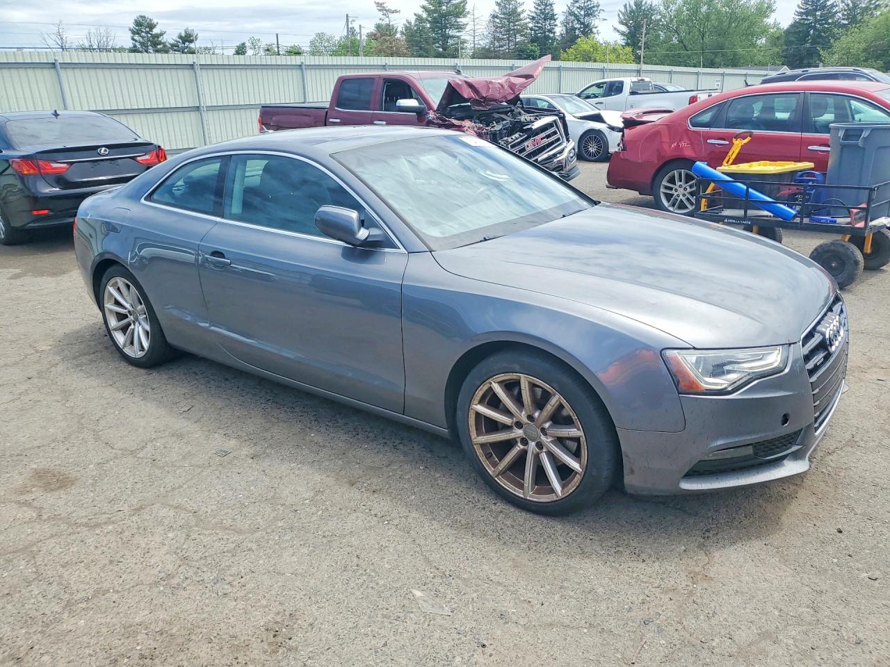 2015 Audi A5 Premium Gray vin: WAUCFAFR5FA046463