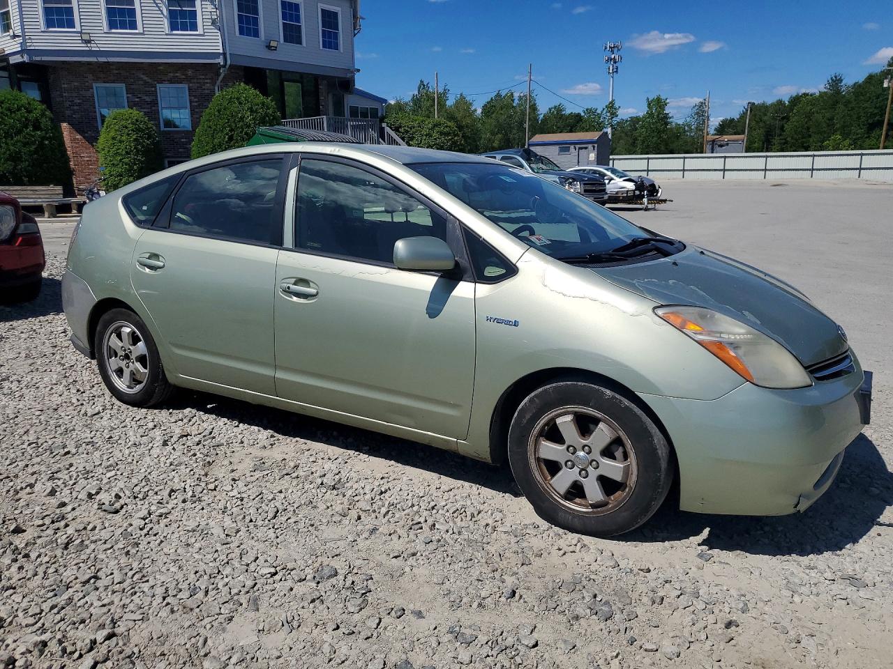 2009 Toyota Prius Base Зеленый vin: JTDKB20U793524520