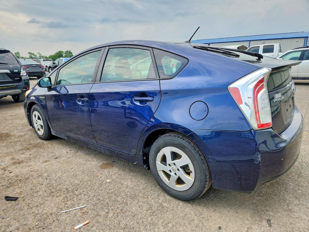 2012 Toyota Prius Two Blue vin: JTDKN3DU5C1486599
