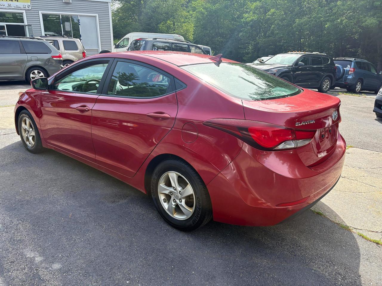 2015 Hyundai Elantra Se Burgundy vin: KMHDH4AE8FU329232